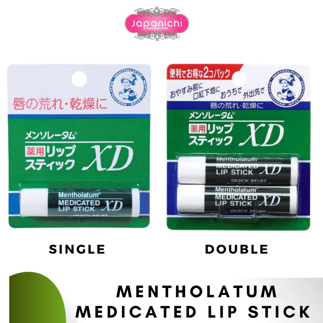 MENTHOLATUM Medicated Lip Stick XD 4.5g. Made in Japan | Lazada PH