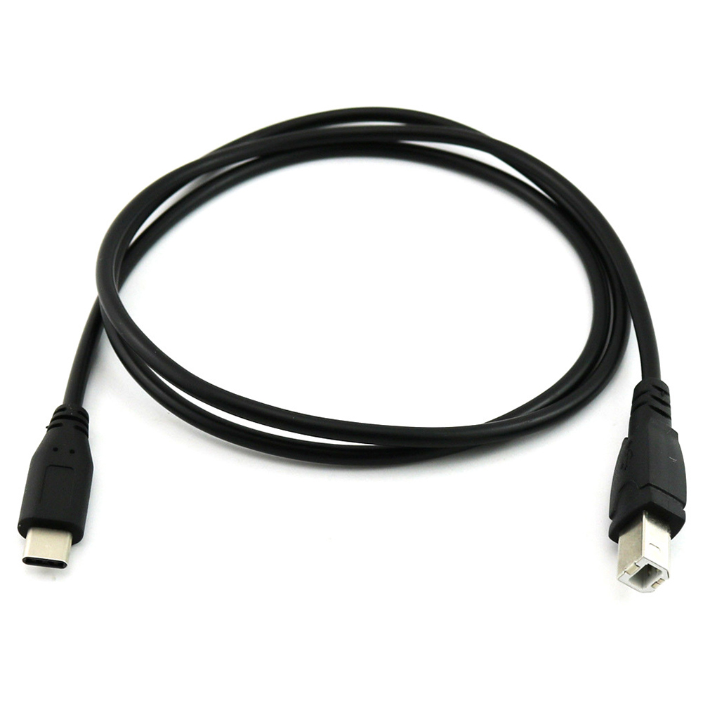 USB-C USB 3.1 Type C Male to USB 2.0 B Type Male Data Cable Cord Phone Printer