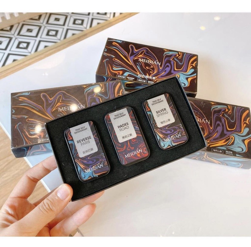 Combo Nước hoa sáp khô