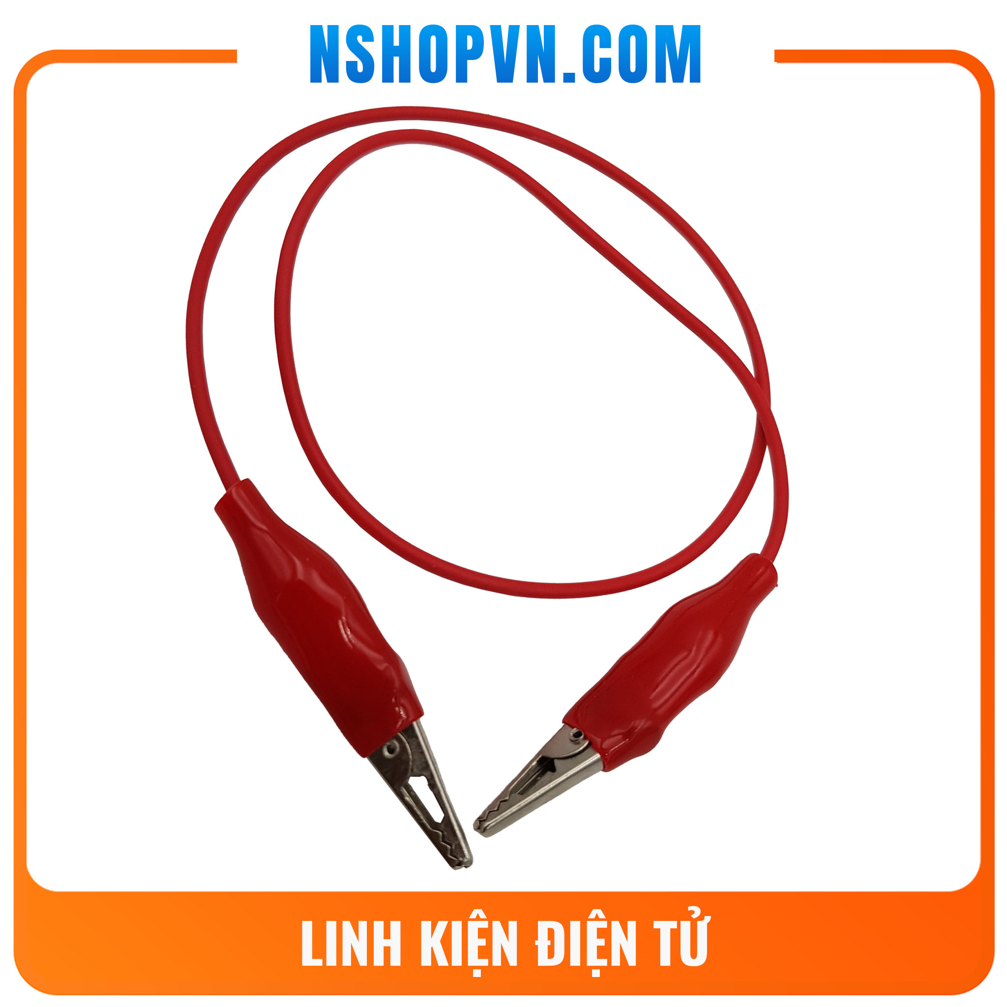 Bộ 3 dây kẹp cá sấu 2 đầu