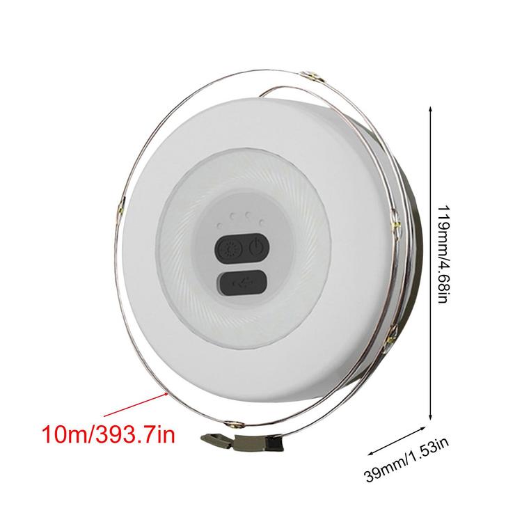 Camping String Lights Tent Lights USB String Lights Camping Light Camp Lights with Adjustable Brightness 32.8 Ft Fairy String Light Rechargeable for Indoor Outdoor respectable