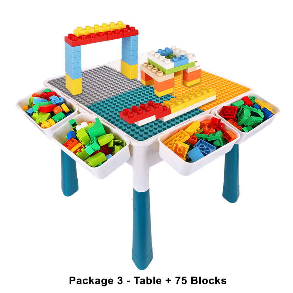 New Large Block Table MultiFunction Children Table Building Blocks