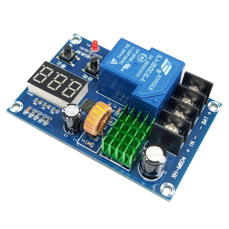 XH-M604 Charger for Protection Board Battery Charger Control Module for DC 6-60V Storage Lithium/Lead Battery Switch Con