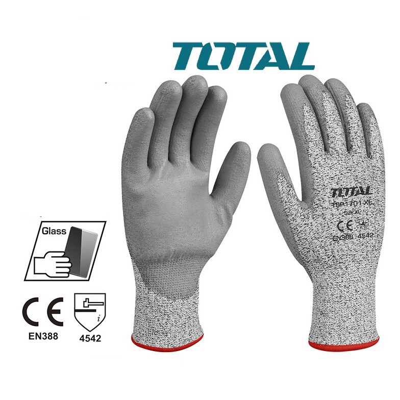 Găng tay cách điện chống cắt len cao su nitri ingco hgcg01