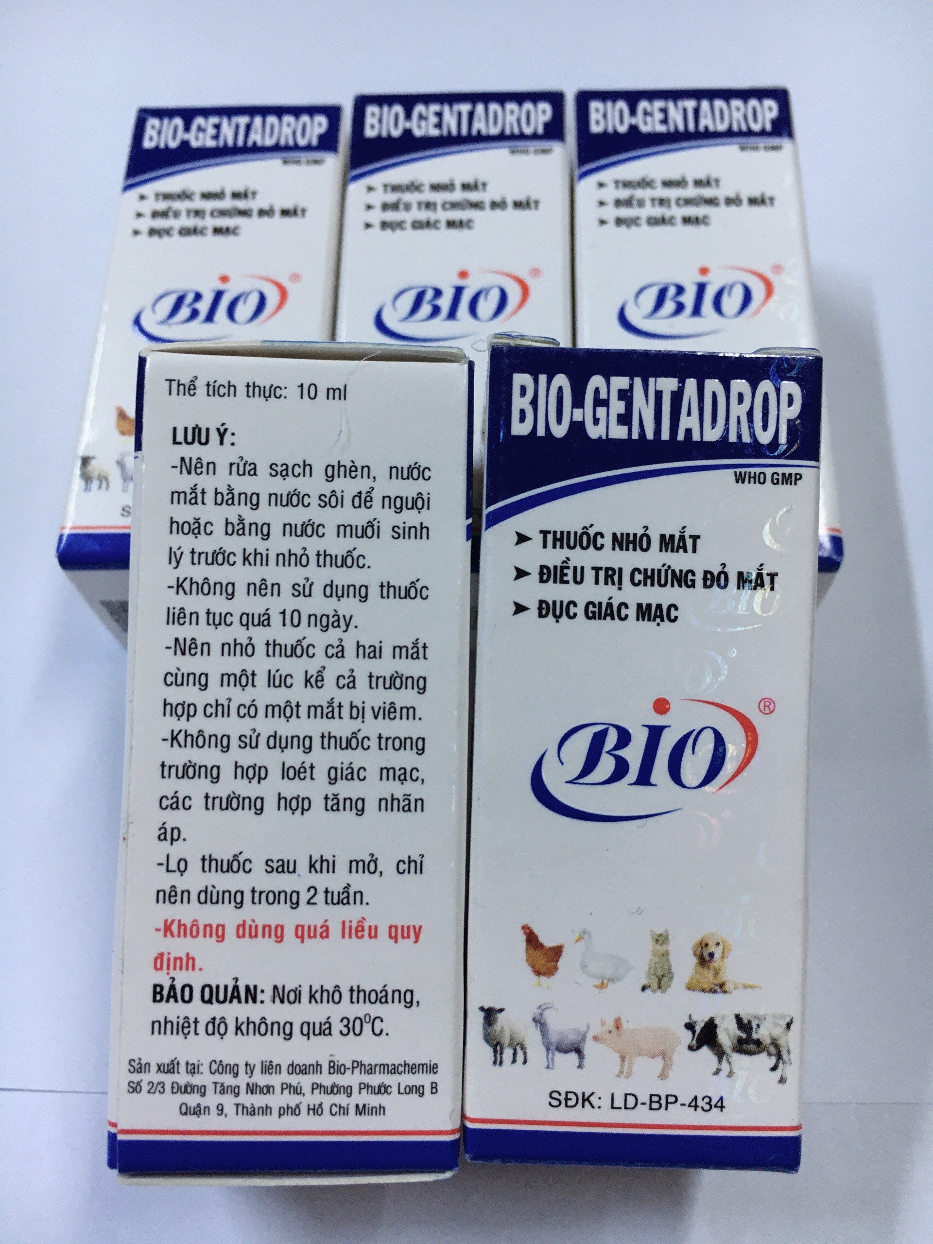 Dung dịch nhỏ mắt cho Thú Cưng 10ml