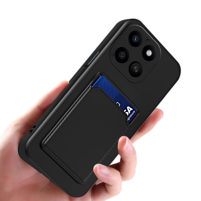 Phone%20case%20Honor%20X6C%20Soft%20Card%20Holder%20Slot%20Silicone%20Wallet%20Back%20Cover%20Honor%20X6C%204G%20Case%20-%20Image%205