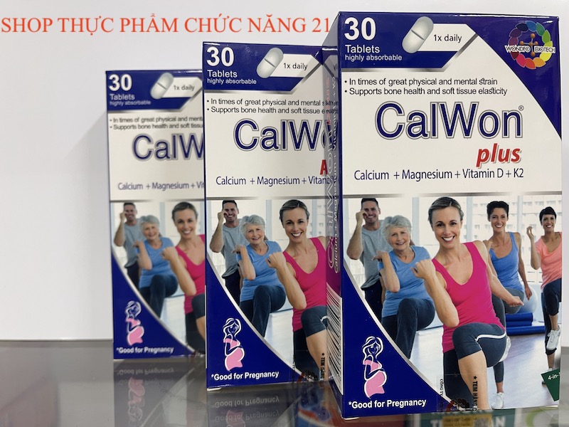 CALWON PLUS - Bổ xung canxi hữu cơ.