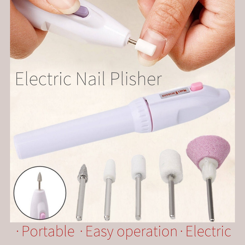 Electric Nail Drill Mpnetdeal Nail Drill Machine Nail File e File Drill Set  Kit for Acrylic Nails Gel Nail Glazing Nail Drill Nail Art Polisher Sets  Glazing Nail Drill Grinder Manicure Pedicure(Pink)