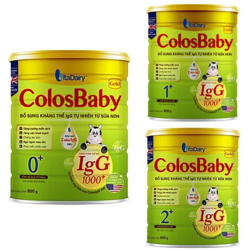 Sữa Bột ColosBaby Gold 400g & 800g số 0+ 1+ 2+ mẫu mới date 2023 thumbnail