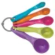5PC Style Kitchen Colourworks Measuring Spoons Spoon Cup Baking Utensil Set Kit. 