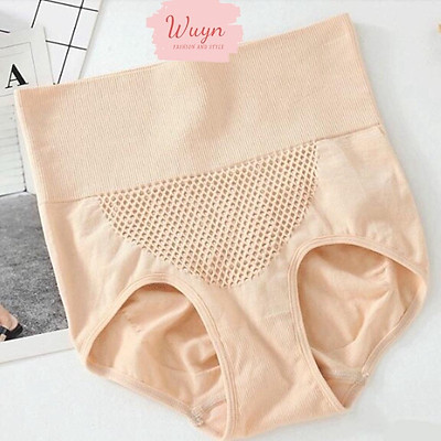 Quần Lót Cạp Cao Kháng Khuẩn Cho Mẹ (Màu Da)