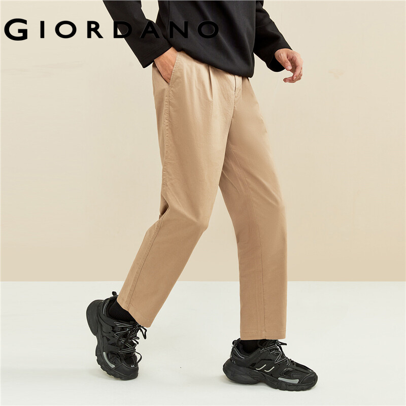 Giordano Men Pants Stretchy Lightweight 