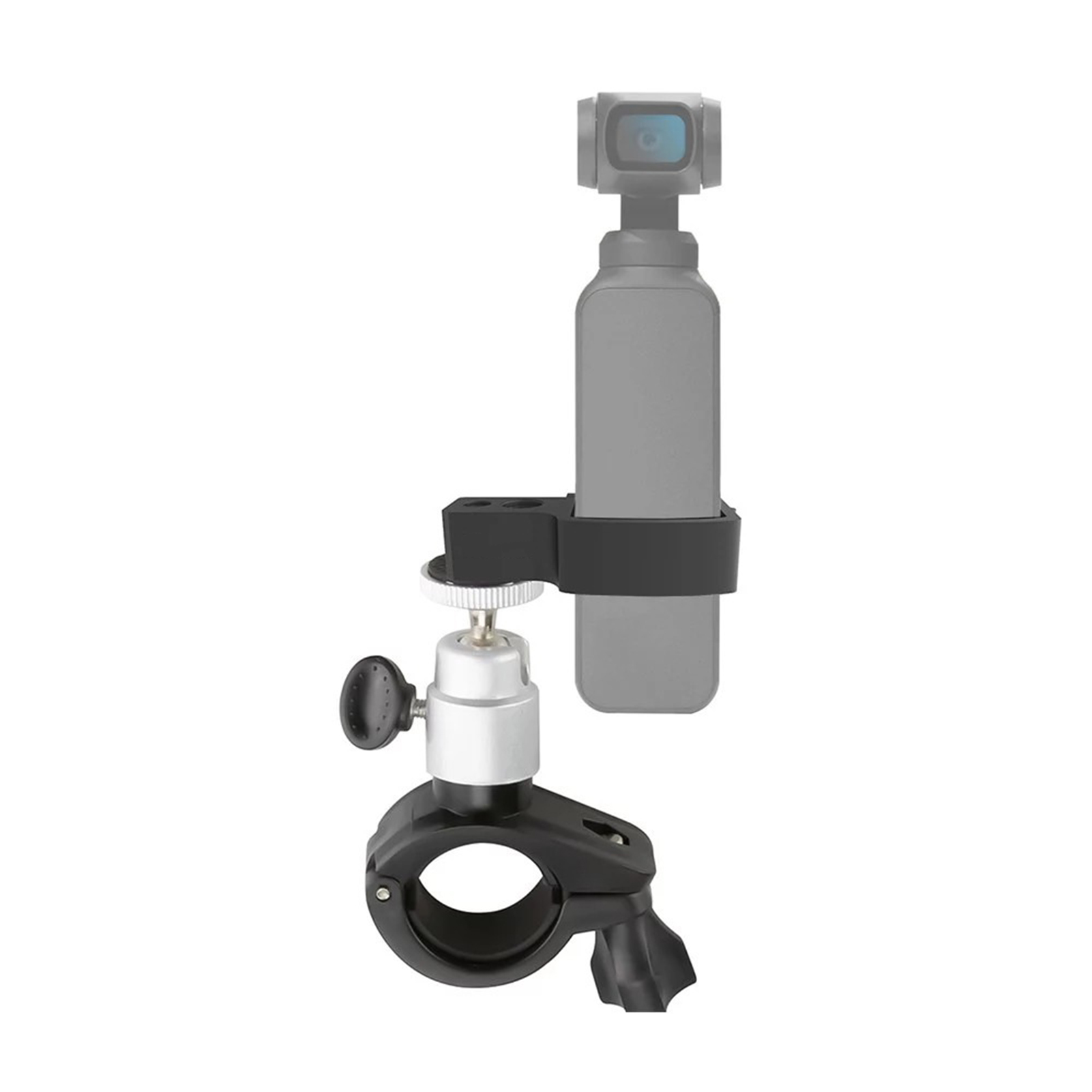 GeniusC Bicycle Stand for Osmo Camera Handheld Gimbal Bracket for Bicycle Photography Sturdy Bicycle Mount for Dji Osmo Pocket 3/om 4/osmo Mobile 3/mobile 2 Easy Install Durable Support for Cameras