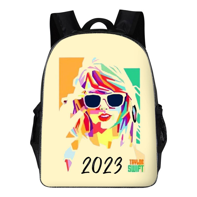 W Taylor Swift Backpack for Student Large Capacity Breathable Printing  Personality Multipurpose Female schoolbag Bags