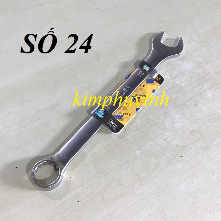 01 cái - 24mm cờ lê vòng miệng 24 - cờ lê yeti 24 - khóa số 24