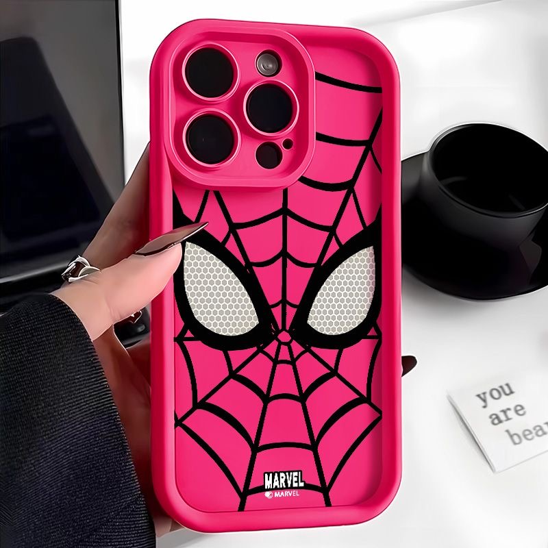 Aweisuan%20Hot%20Sale%20Marvel%20Spider%20Man%20Plain%20Multistep%20TPU%20Soft%20Phone%20Case%20For%20iPhone%2015%2014%2013%2012%2011%20Pro%20Max%20XR%20XS%207%208%20Plus%20Soft%20Silicone%20Cool%20Cover%20-%20Image%203