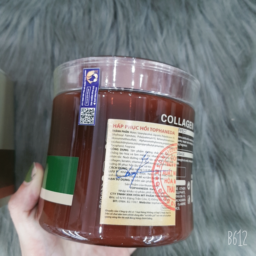 ( Hàng chính hãng ) Hấp haneda colagen phục hồi tóc hư tổn