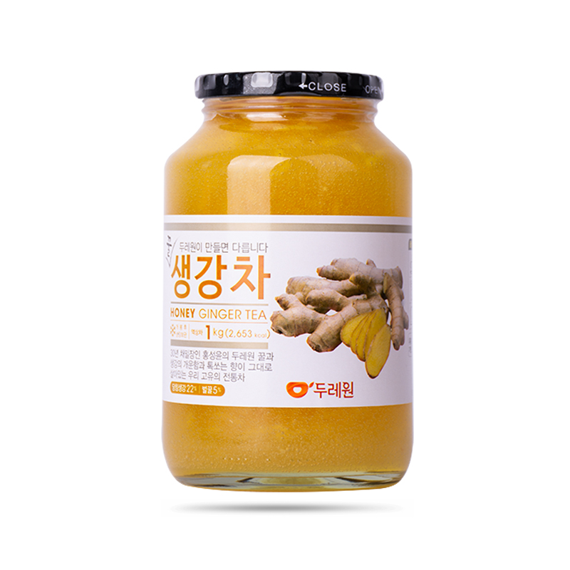 Trà - Gừng Mật Ong Honey Ginger Tea Hàn Quốc- Hũ 1kg