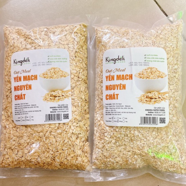Yến mạch cán vỡ & dẹp 500gr
