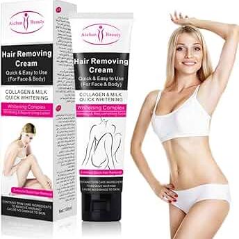 Aichun%20Beauty%20Hair%20Removing%20Cream%20for%20Face%20Body%20Legs%20Bikini%20Abhr%20with%20Painless%20Collagen%20&%20Milk%20100ML%20-%20Image%203