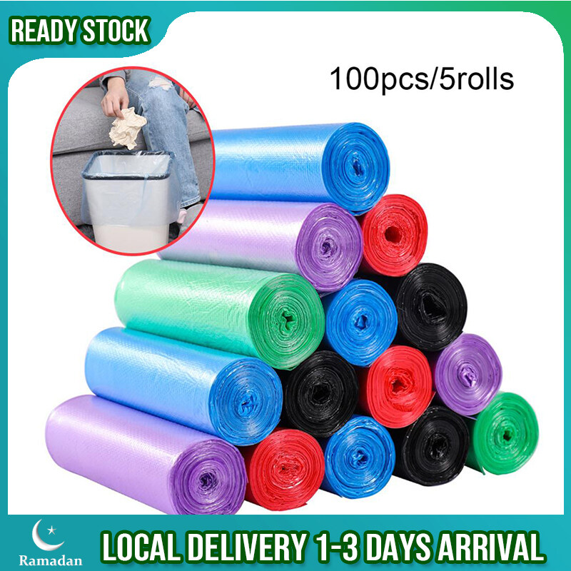 Nordic style Garbage bag storage box wallmount plastic bag extraction