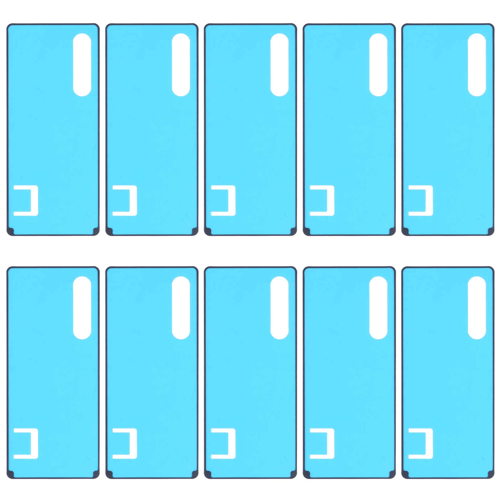 10 pcs original back housing cover adhesive for sony xperia 1 iii