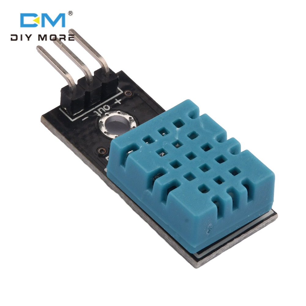 diymore DHT11 Temperature Humidity Sensor Module Digital Temperature Humidity Sensor 3.3V-5V with Dupont Wires
