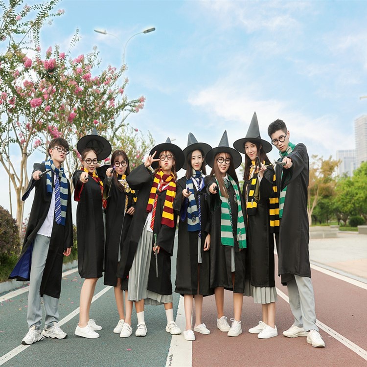 Áo Choàng Hóa Trang Harry Potter Cho Bé