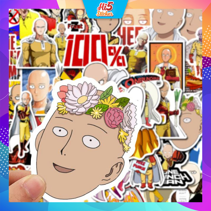 Sticker Hình Dán Trang Trí One-Punch Man ms#250