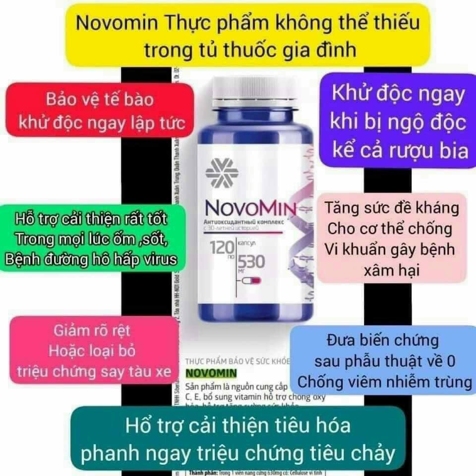 Thực phẩm chăm sóc sức khoẻ Novomin