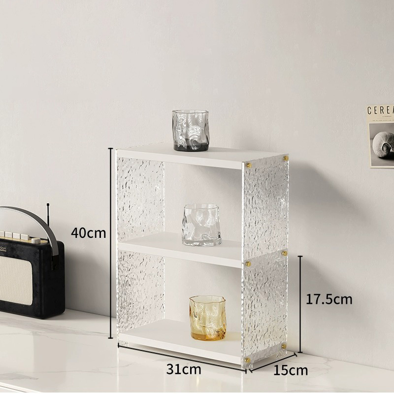 Nordic ins style acrylic water cup holder multi-layer storage rack mug coffee tea cup tea set rack