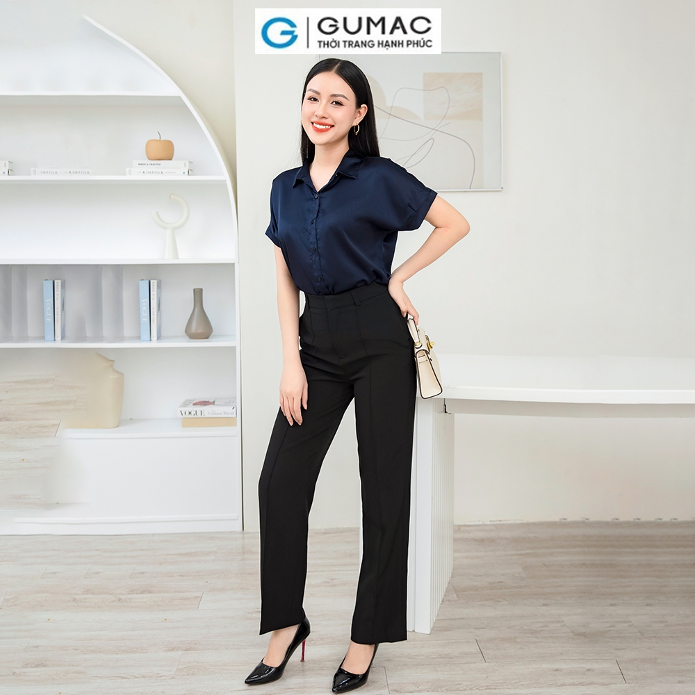 Quần tây nữ chiết ly QD11065 thời trang GUMAC