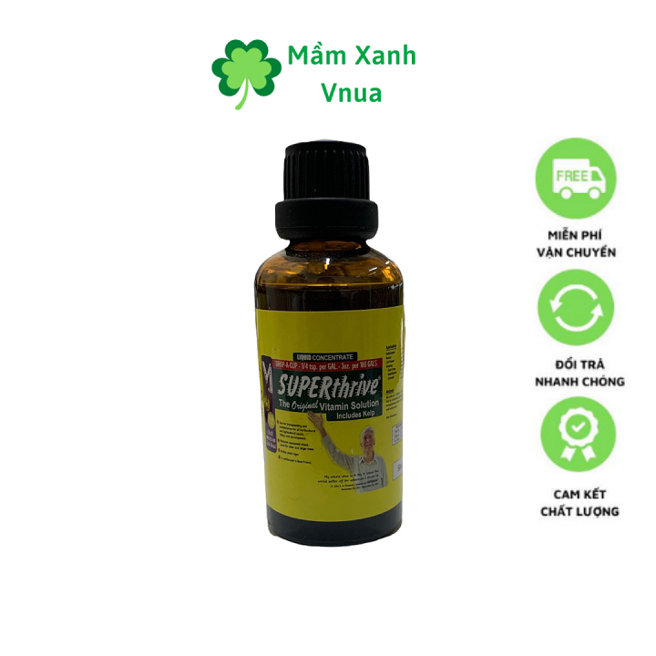 [FreeShip] Phân Bón Kích Thích Sinh Trưởng Cây Trồng SUPER THRIVE 50ml