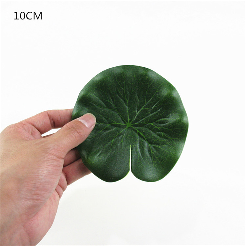 Simulation Lotus Leaf Artificial Lotus Garden Pond Water Pond Tank Flower Decoration Plant Leaf Floati