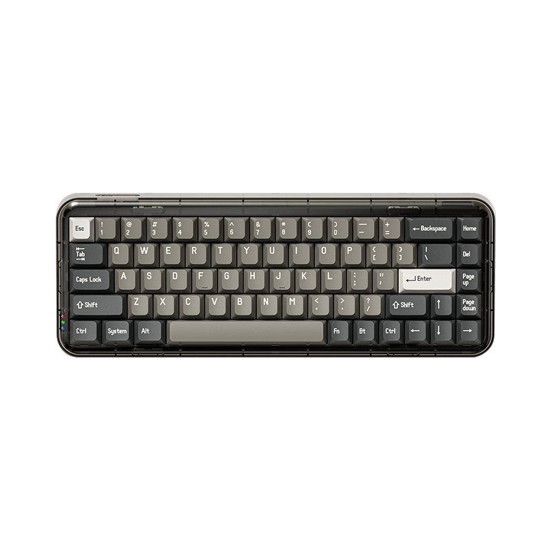 Original Melgeek Mojo68 Hotswap Mechanical Keyboard Wireless Bluetooth