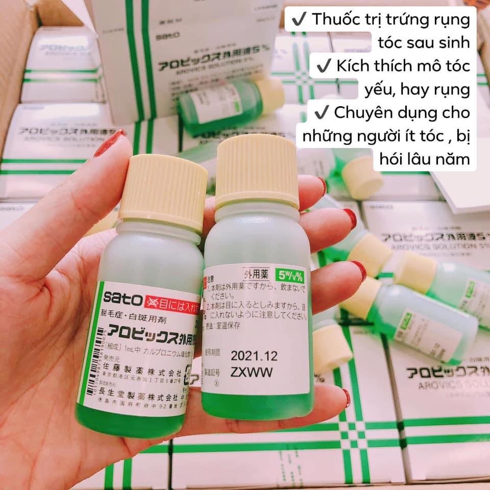[HCM]Kích Thích Mọc Tóc SATO - Hàng Bệnh Viện Nhật Bản