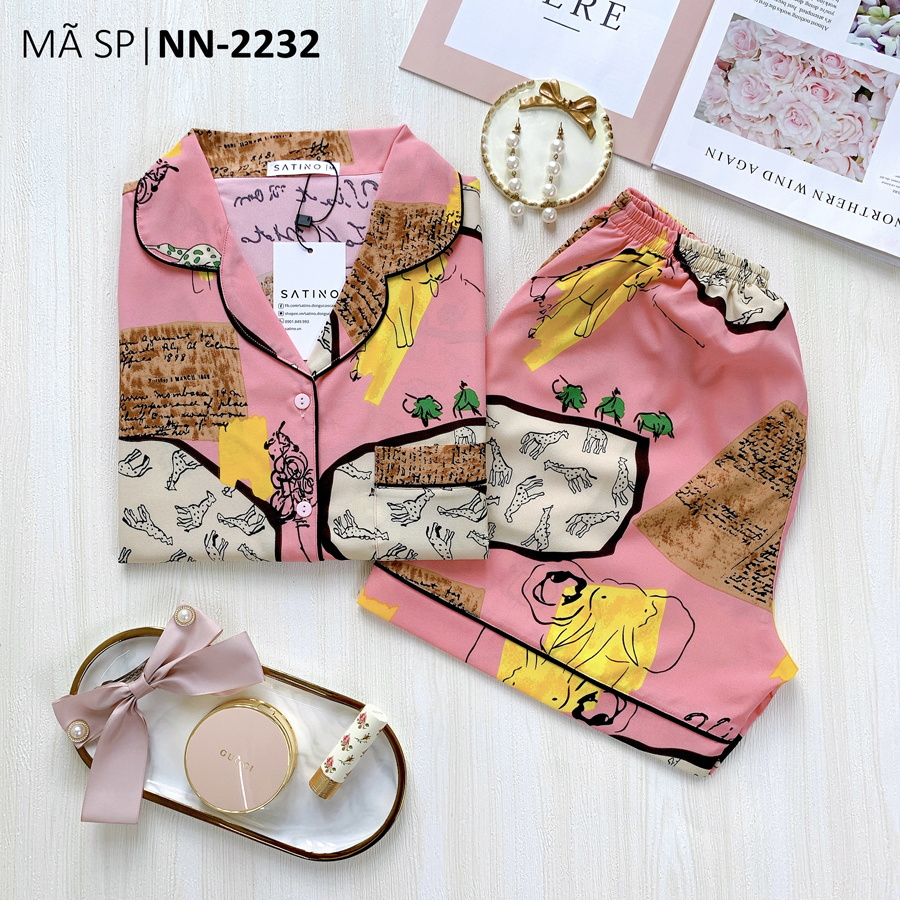 Pijama TNQN - Min Pink [COMBO 3 BỘ 439K, 5 BỘ 719K ]