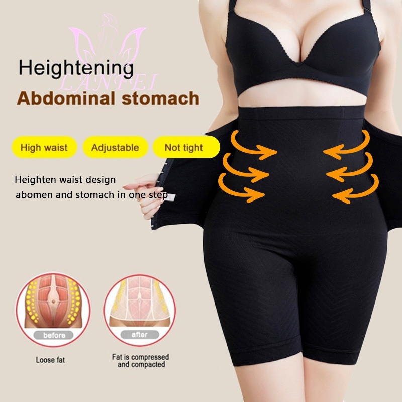 Seamless High Waist Underpants Lose Weight Bodysuit Slimming