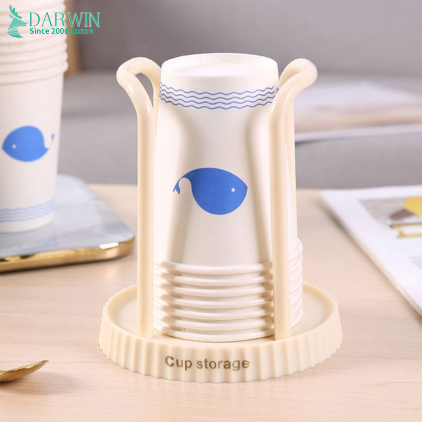 Paper Cup Holder Disposable Cup Extractor Multifunctional Cup Storage And Storage Rack Household Coffee And Tea Cup Holder