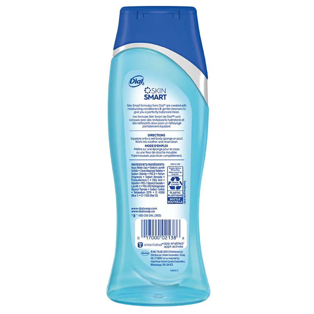 Sữa tắm cấp ẩm và diệt khuẩn Dial Spring Water 473ml