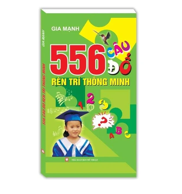 Sách - 556 câu đố rèn trí thông minh