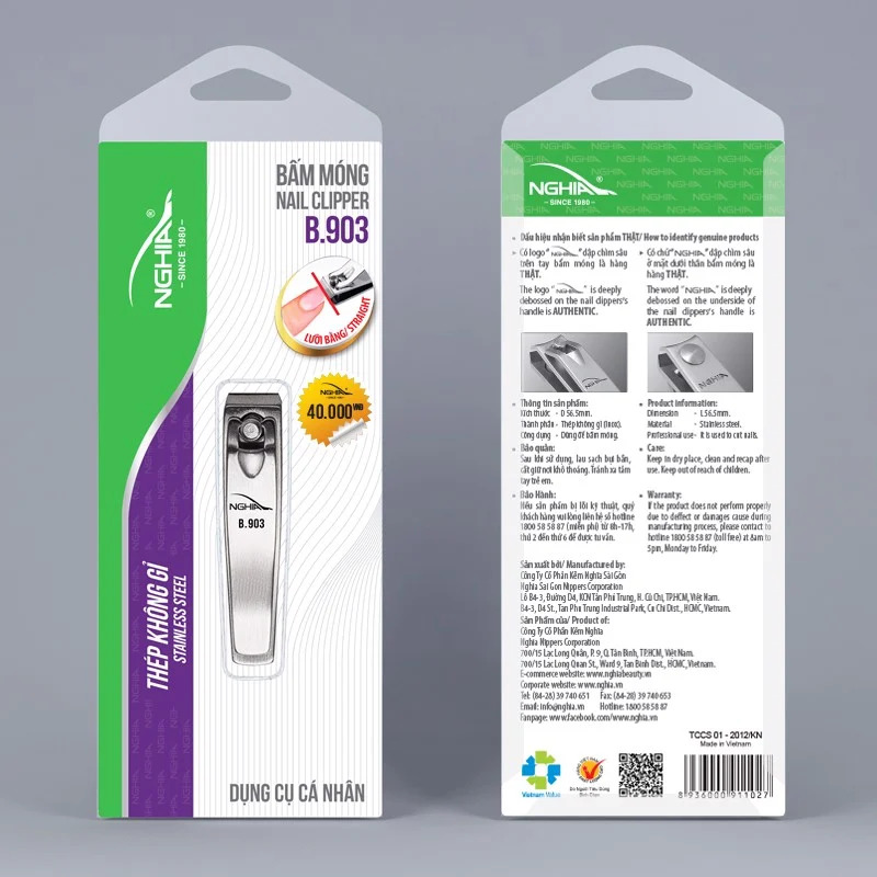 Kềm Nghĩa - BẤM MÓNG BM-903