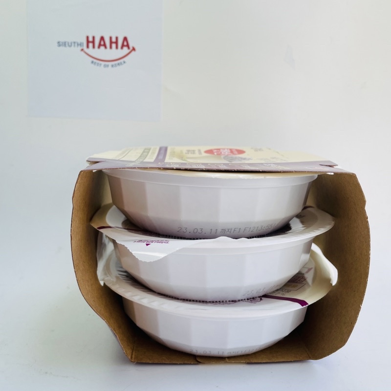 Cơm gạo nếp than hàn quốc ăn liền CJ hetbahn BLACK RICE 210g