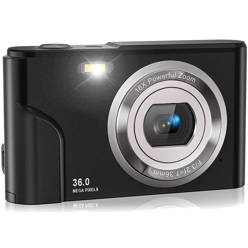 1080P 36.0 Mega Pixels Digital Camera with 16X Digital Zoom, LCD Screen