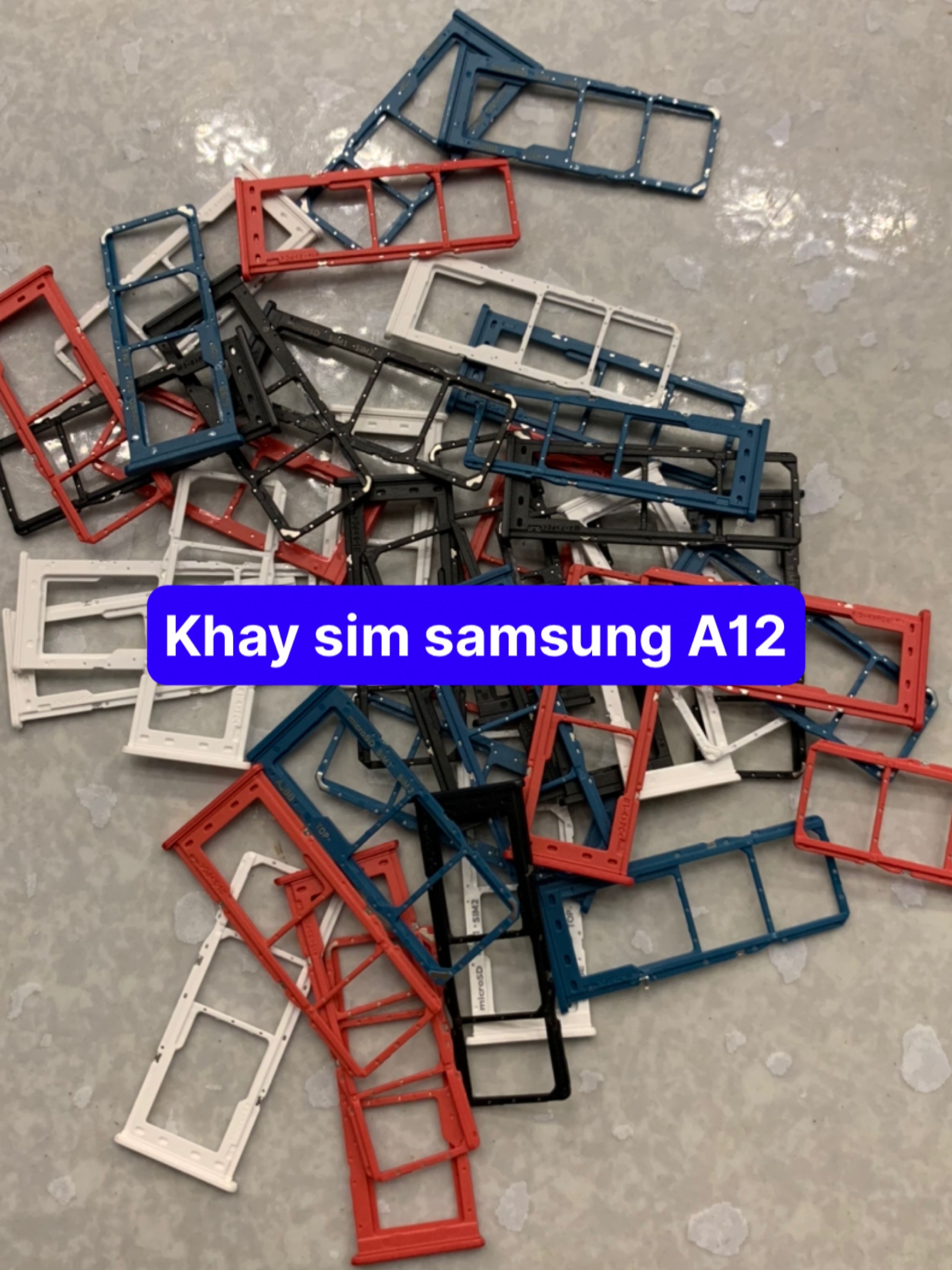 khay sim samsung A12