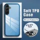 Phone cover Samsung Galaxy S24 FE 24 Ultra Back case Camera Protection Semi Transparent Soft Silicone Shockproof with Lens Protector Films For Samsung S24 Ultra Plus S24 FE Phone cases. 