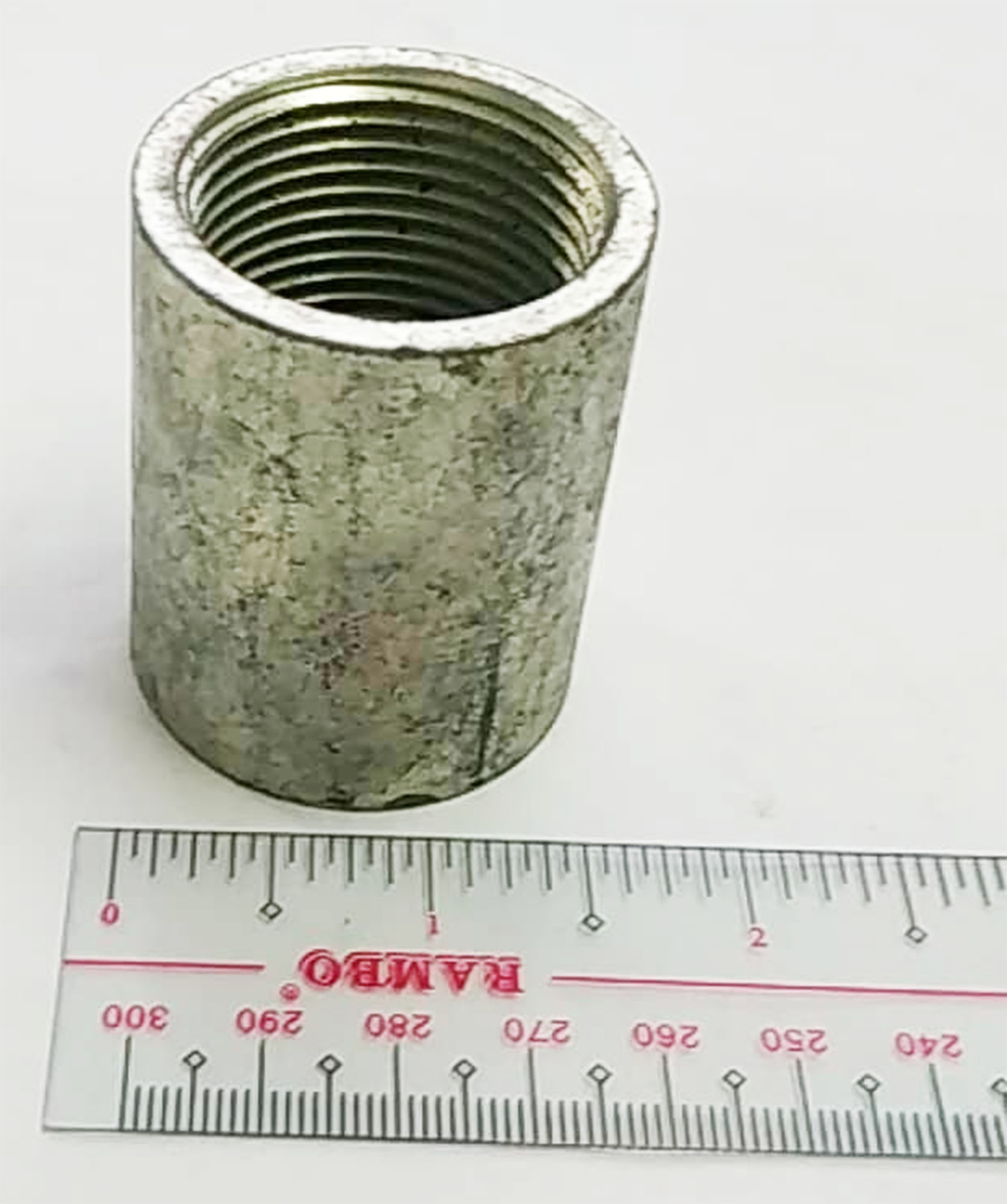 GI FRANCE COUPLING 1" SCH40 THREADED SCREW TYPE GALVANIZED IRON Lazada PH