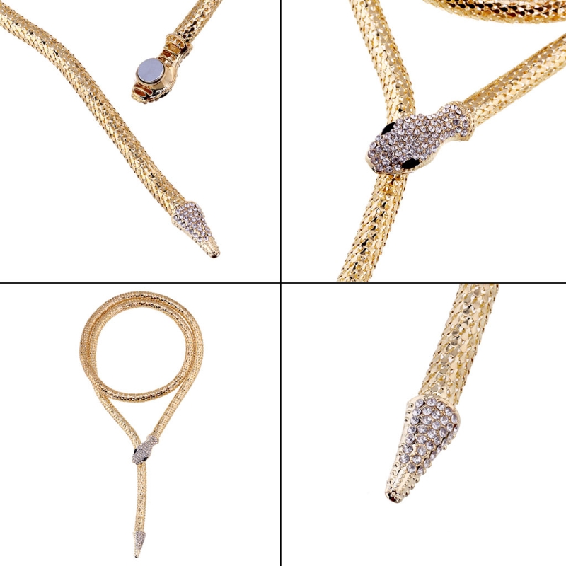 Snake%20Choker%20Necklace%20Retro%20Adjustable%20Snake%20Shape%20Collar%20Necklace%20Curved%20Design%20Rhinestone%20Halloween%20Jewelry%20for%20Women%20Dropship%20-%20Image%204
