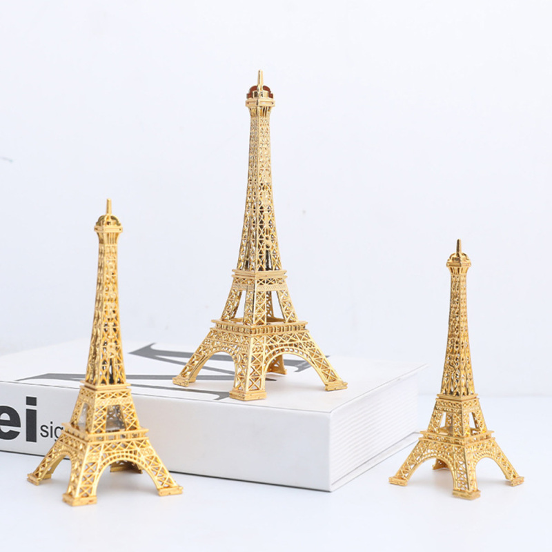 VORCOOL Vintage Hình Tháp Eiffel Sắt Tháp Eiffel Trí Máy Tính Để Trí Nhà