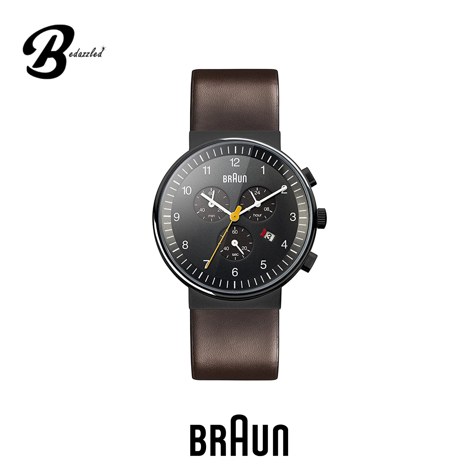 braun chronograph watch